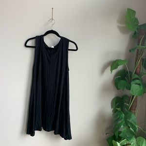 Black Tanks Shift Dress